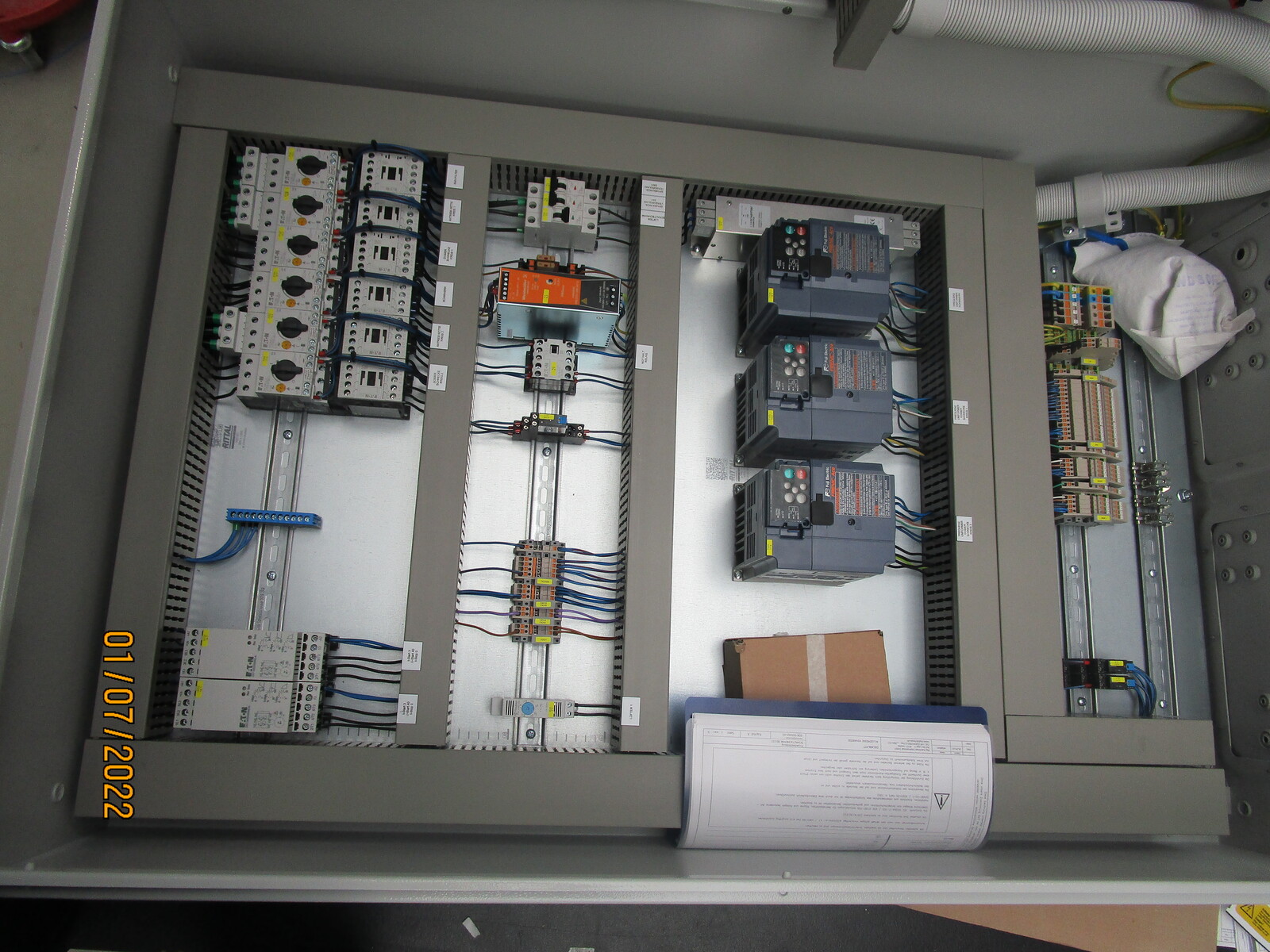 Control panel BD103 straw feeding